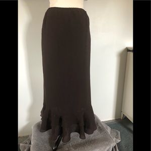 Women’s brown skirt.